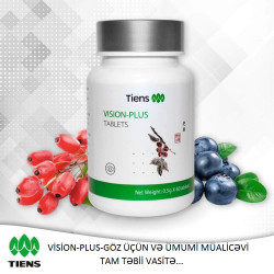 "Vision Plus Tablets"-Göz Üçün Təbii,Müalicəvi Vitamin