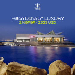 🏨 Hilton Doha 5* LUXURY - 2323 USD 🏨 Souq Waqif Boutique
