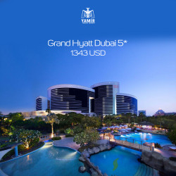 Grand Hyatt Dubai 5* - 1343 USD QİYMƏTƏ DAXİLDİR: Aviabilet
