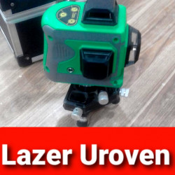 Lazer Uroven 3d 16 xəttli yaşıl işıqlı. Polimer çamadan ,