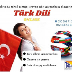 Türk universitetinə qəbul olmaq istəyənlərin nəzərinə.