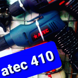 Drel Atec 410 watt gücündədir. 10 mmlik patronu olan drel