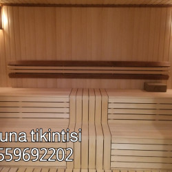 Bütün ölçülərdə saunaların yığılması və sauna