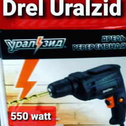 Drel Uralzid 550 watt gücündə , 10 mmlik sadə dreldir.