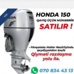 Təcili ! Honda 150 qayıq üçün motor satılır. 📑 SƏNƏDLƏRİ