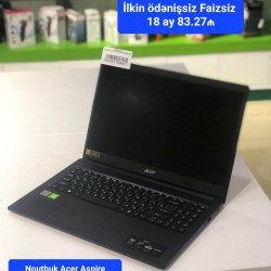 Noutbuk Acer Aspire A315-57G-382U İlkin Ödənişsiz Faizsiz