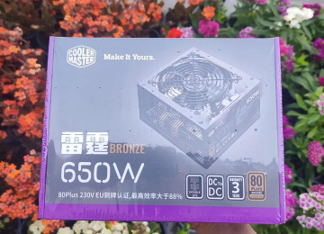 Cooler Master qida bloku: 650wat 135azn 80plus Gold.