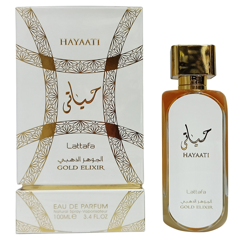 Lattafa Hayaati Gold Elixir ətiri 100 ml 35 azn. Tam