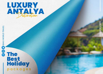 Ultra lüks otellərdə Antalya Lüksünü yaşamaq üçün Erkən