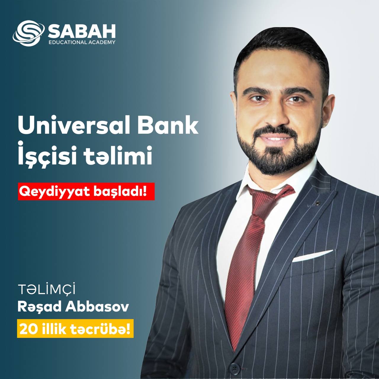 ⚜️Universal Bank İşçisi təlimi Azərbaycan Beynəlxalq Bankı,