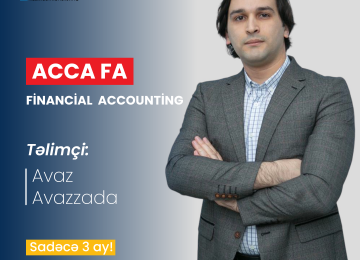 📣 #F3 (Financial Accounting) təlimi üzrə qeydiyyat başladı!