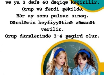 Online Azərbaycan dili hazırlığı 💻 İbtidai sinif 5,6,7,8 və