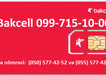 Bakcell (099) 715 10 00 Bakcell 099 715 10 00. Təzə