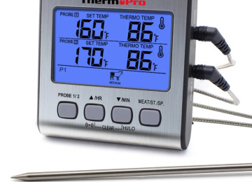 Qida termometri. Model: ThermoPro TP-17 ● Ət Termometri