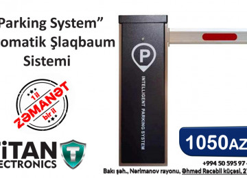 "Parking System" Avtomatik Şlaqbaum Sistemi • Qolun