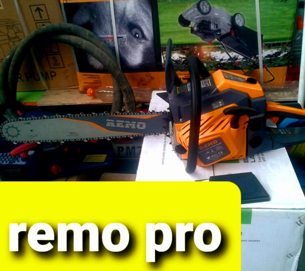 Motopila Remo professional 58 porsenli, 38 dişli modeldir.