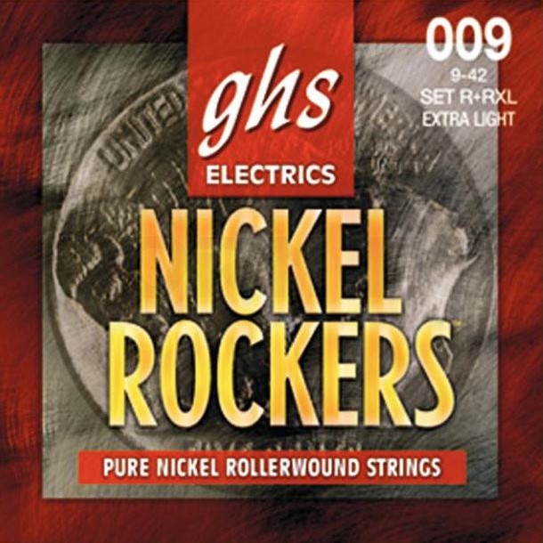 ghs elektrik nikkel 009 elektrik gitara simləri 6 simli