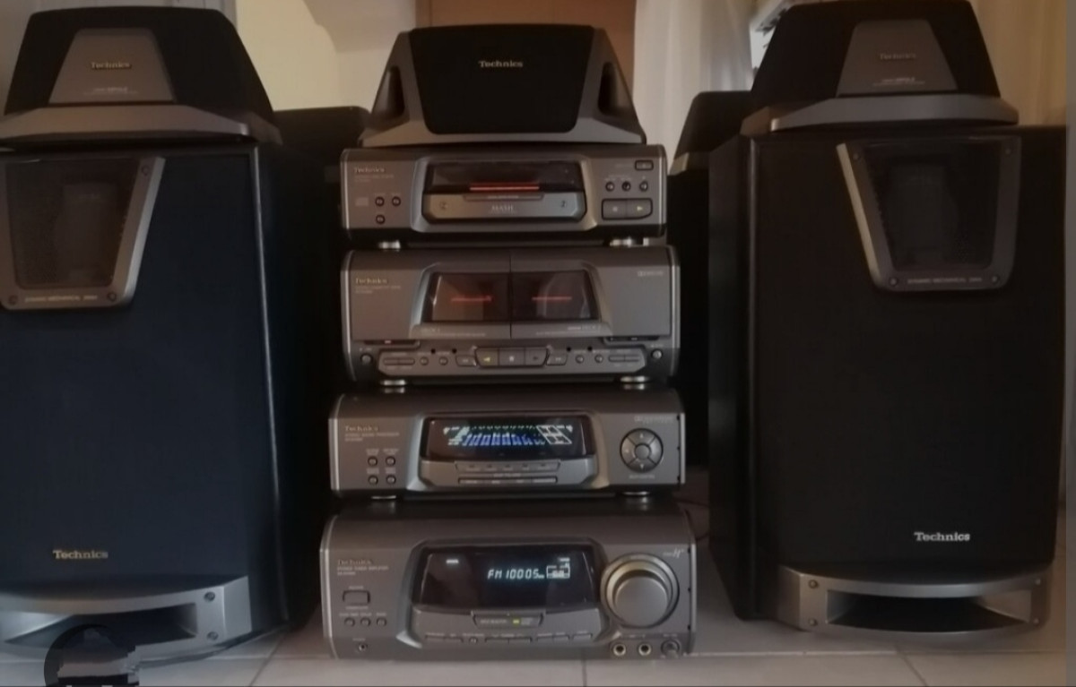 Technics ev kinoteatr üçun. Technics ev kinoteatr üçun Equalaizer Tuner Usilitel Radio