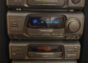 Technics ev kinoteatr üçun Equalaizer Tuner Usilitel Radio