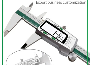 Ştangenpərgar. Model: PRECISE. Yüksək dəqiqlikli, rəqəmsal.