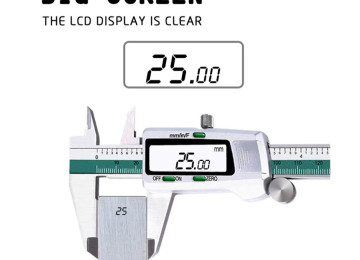 Ştangenpərgar. Model: PRECISE. Yüksək dəqiqlikli, rəqəmsal.