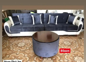 Divan Sifarişlə hazırlanır Rəng seçimi var Ölçü 3m Qiyməti