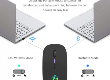 Original iMICI RGB Bluetooth Mouse Telefon / Komputer