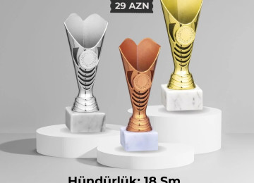 Bir çox fərqli, müxtəlif və keyfiyyətli kubok modelləri