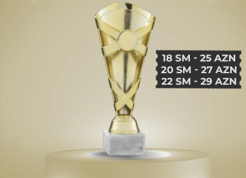 Bir çox fərqli, müxtəlif və keyfiyyətli kubok modelləri