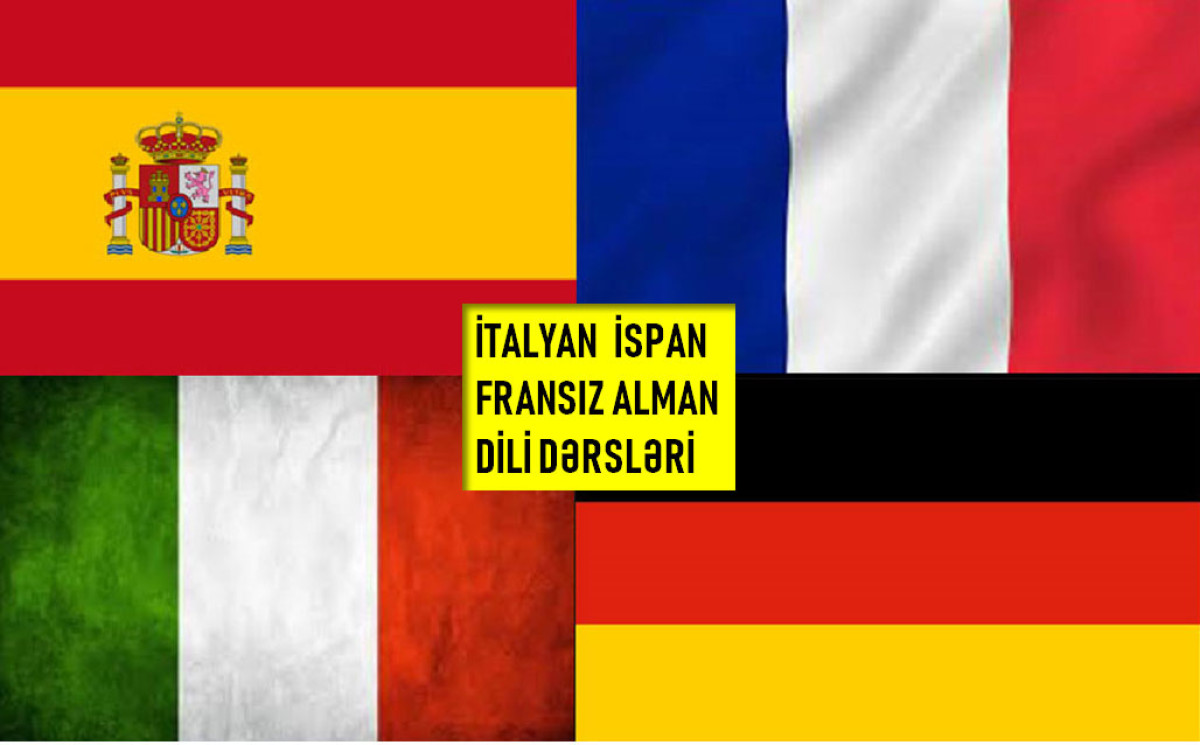 Fərdi Alman Fransız İtalyan İspan dili dərsləri Fərdi Alman Fransız İtalyan İspan dili dərsləri keçirilir.
