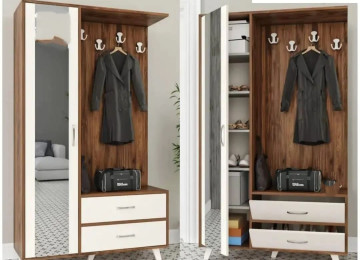 Dəhliz dolabı Sifarişlə hazırlanır Rəng seçimi var Ölçü