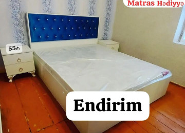 Taxt Sifarişlə hazırlanır Rəng seçimi var Ölçü 160/200sm