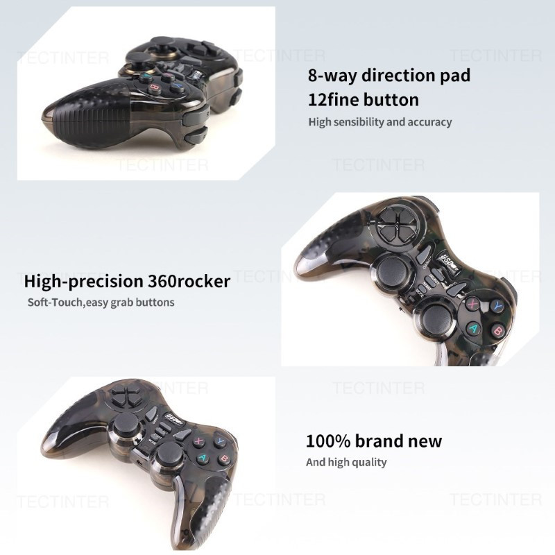 Oyun Konsolu 2.4Ghz Naqilsiz Android Tv box Kompüter Telefon Ps3 üçün Yenidir Şəhərdaxili Çatdırılma 2-5 Azn Şəhərxarici və