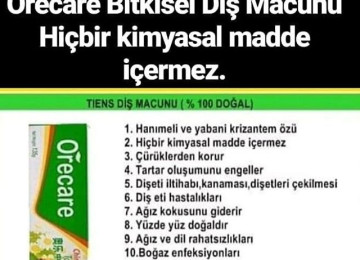 “ Orecare ”-Tam Təbii Bitkilərdən Hazırlanmış Müalicəvi
