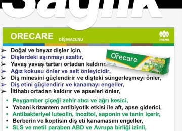 “ Orecare ”-Tam Təbii Bitkilərdən Hazırlanmış Müalicəvi