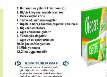 “ Orecare ”-Tam Təbii Bitkilərdən Hazırlanmış Müalicəvi