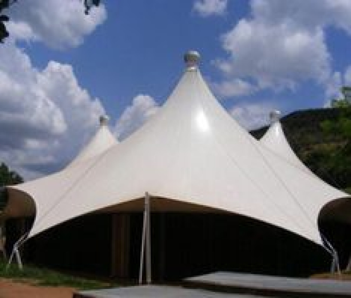 qübbə tent qubbe tipli tentin quraşdırılması, sabit qubbe tent. Muasir