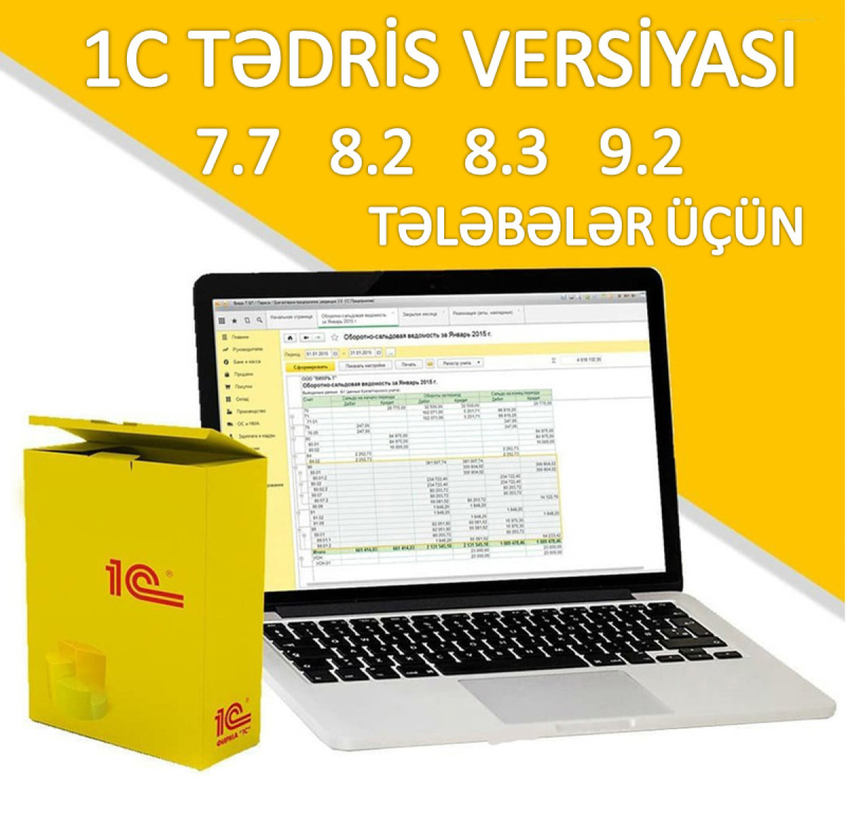 1C tədris versiyasının yazılması 1C tədris versiyasının yazılması 1C proqraminin tədris üçün