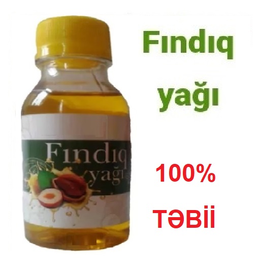 Fındıq yağı. 100 ml = 10 ₼. 250 ml = 25 ₼. 500 ml = 40 ₼. 1