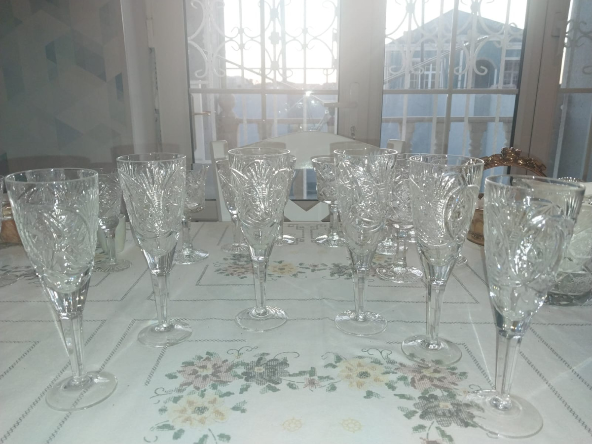 Bokallar satılır 6 dənə xrustal bokallar (Russiya) satılır Продается 6