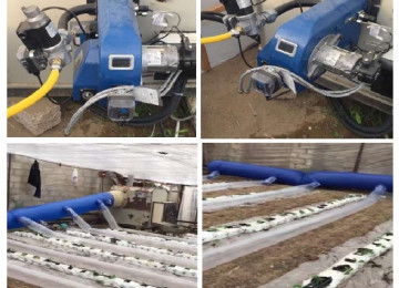 Qızdırıcı peç. Toyuq ferması və ya qapalı anbar üçün QAZ