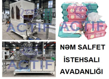 Kağız paketlər istehsal edən makina. Kağız torbanın eni: