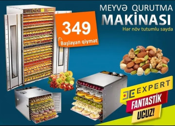 Meyvə qurudan 6 padnoslu makina. 110/220V. 50/60 Hz.