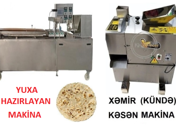 Yuxa hazırlayan aparat. 700-1400 ədəd/saatda. Hazır