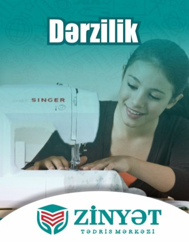 Dərzilik kursuna-Yanvar ayının20-nə kimi ENDIRIM Zinyət Tədris Mərkəzində Xanımlarımız üçün Dərzilik