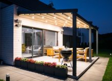 pultla tent, obyektlerde perqola sistemlərinin