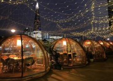 ətrafları bağlı tent sifarişi, qübbə formalı çöl tenti,