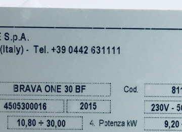 TEZE 30 Kw SİME Brava ONE 30 BF KOMBİDİR.Orjinal İTALİYA