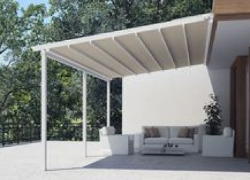 kafelərde perqola sistemlərinin quraşdırılması, ofislerde