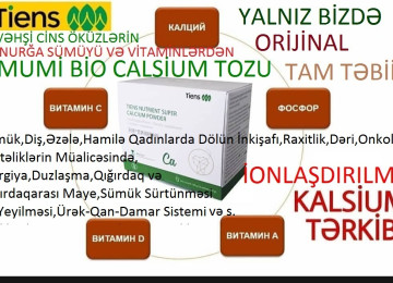 " Bio Kalsium (Ca) Tozu